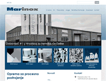 Tablet Screenshot of marinox.hr